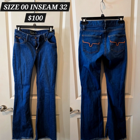 Kimes Ranch Women's Lola Mid Rise Flare Leg Jeans - Picture 1 of 1